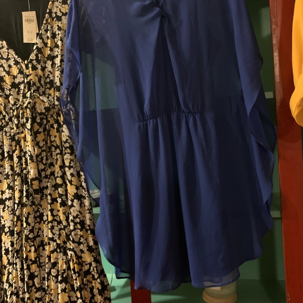 Blue dress
